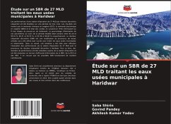 Cover Étude sur un SBR de 27 MLD traitant les eaux usées municipales à Haridwar