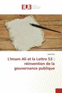 L'Imam Ali et la Lettre 53 : réinvention de la gouvernance publique - Ifiss, Saida