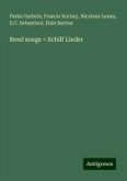 Reed songs = Schilf Lieder Reed songs = Schilf Lieder