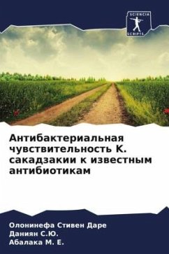 Antibakterial'naq chuwstwitel'nost' K. sakadzakii k izwestnym antibiotikam Cover Antibakterial'naq chuwstwitel'nost' K. sakadzakii k izwestnym antibiotikam