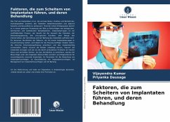 Cover Faktoren, die zum Scheitern von Implantaten führen, und deren Behandlung