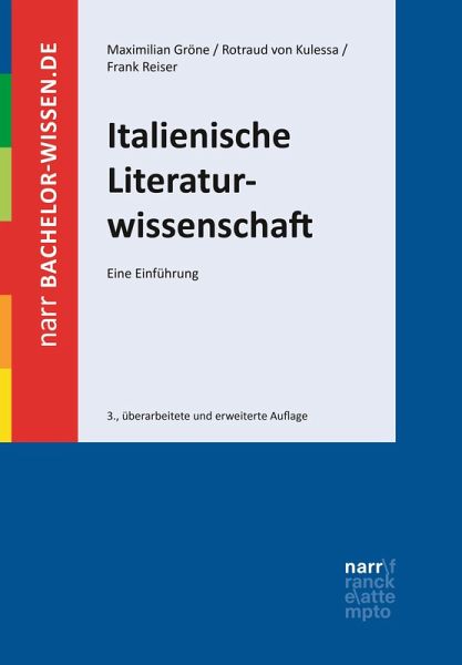 Italienische Literaturwissenschaft (eBook, PDF)