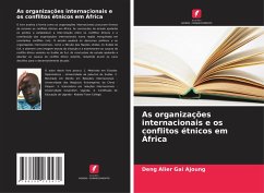 Cover As organizações internacionais e os conflitos étnicos em África