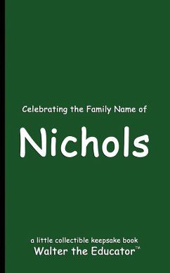 Cover Celebrating the Family Name of Nichols