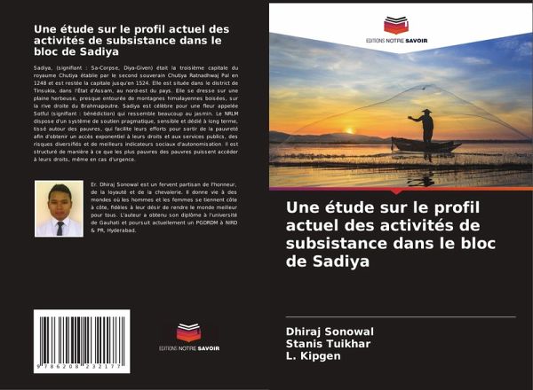 Une étude sur le profil actuel des activités de subsistance dans le bloc de Sadiya