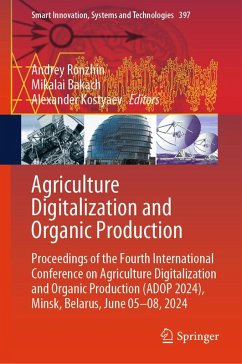 Cover Agriculture Digitalization and Organic Production (eBook, PDF)