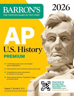 Cover AP U.S. History Premium, 2026: Prep Book with 5 Practice Tests + Comprehensive Review + Online Practice