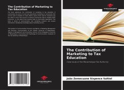 Cover The Contribution of Marketing to Tax Education
