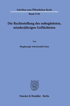 Cover Die Rechtsstellung des unbegleiteten, minderjährigen Geflüchteten