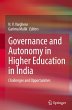 Governance and Autonomy in Higher... - Bild 1