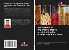 Cover Panoramica di importanti piante medicinali nella provincia di Fars, Iran