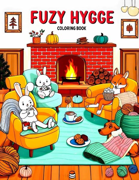 Fuzzy Hygge Coloring Book Fuzzy Hygge Coloring Book