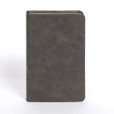 NASB Personal Size Bible, Charcoal Leathertouch NASB Personal Size Bible, Charcoal Leathertouch