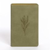 CSB Personal Size Bible, Sage Suedesoft Leathertouch CSB Personal Size Bible, Sage Suedesoft Leathertouch
