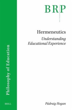 Cover Hermeneutics: Understanding Educational Experience