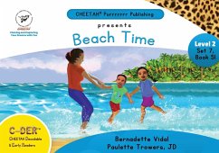 Cover C-DER (Cheetah Decodable & Early Readers) Set 7, Book 51, Beach Time