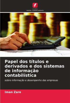 Cover Papel dos títulos e derivados e dos sistemas de informação contabilística