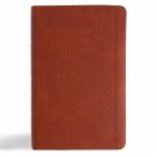 CSB Single-Column Personal Size Reference Bible, Burnt Sienna Leathertouch CSB Single-Column Personal Size Reference Bible, Burnt Sienna Leathertouch