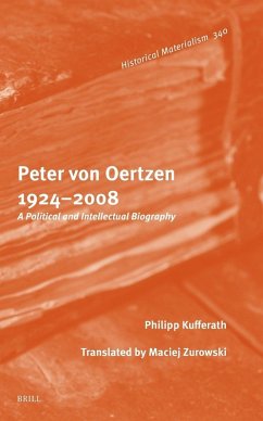 Cover Peter Von Oertzen 1924-2008