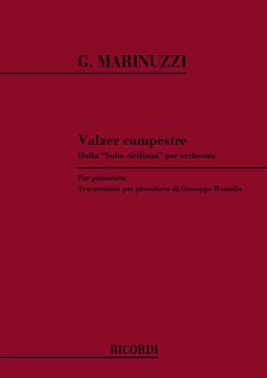 Cover G. Marinuzzi Valzer Campestre Piano