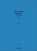 Enno Poppe, Speicher (Gesamtausgabe) Ensemble Studienpartitur