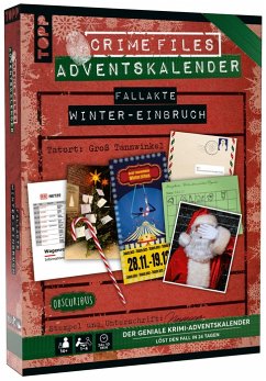 Cover Crime Files - Fallakte: Winter-Einbruch. Der geniale Krimi-Adventskalender