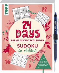 Cover 24 DAYS RÄTSELADVENTSKALENDER - Sudoku im Advent