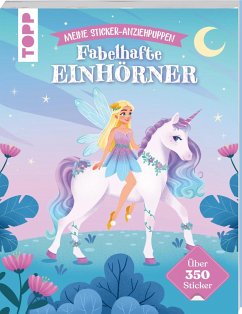 Cover Meine Sticker-Anziehpuppen. Fabelhafte Einhörner