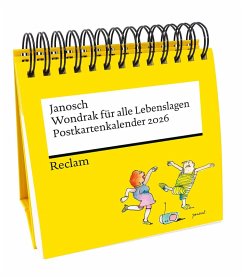 Cover Wondrak für alle Lebenslagen. Postkartenkalender 2026