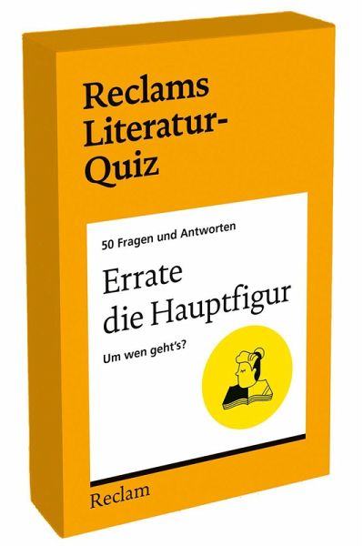 Errate die Hauptfigur. Um wen geht's? 50 Fragen und Antworten für Büchermenschen Errate die Hauptfigur. Um wen geht's? 50 Fragen und Antworten für Büchermenschen