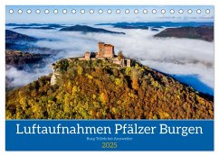 Luftaufnahmen Pfälzer Burgen (Tischkalender 2025 DIN A5 quer), CALVENDO Monatskalender - Calvendo;Kotulla, Daniel