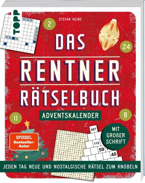 Das Rentner-Rätselbuch - Adventskalender Das Rentner-Rätselbuch - Adventskalender