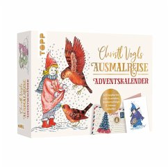 Cover Christl Vogls Ausmalreise - der Adventskalender