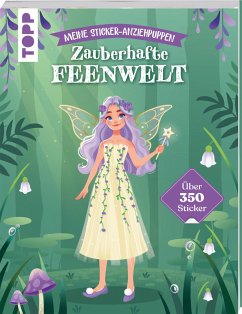 Cover Meine Sticker-Anziehpuppen. Zauberhafte Feenwelt