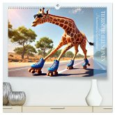 Tierische Illusionen - Humorvolle Tierfantasien (hochwertiger Premium Wandkalender 2025 DIN A2 quer), Kunstdruck in Hochglanz Tierische Illusionen - Humorvolle Tierfantasien (hochwertiger Premium Wandkalender 2025 DIN A2 quer), Kunstdruck in Hochglanz