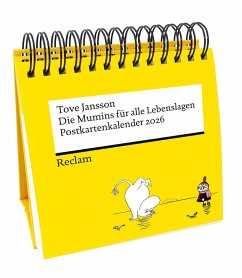Cover Die Mumins für alle Lebenslagen. Postkartenkalender 2026