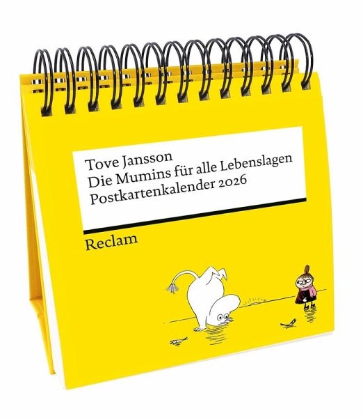 Die Mumins für alle Lebenslagen. Postkartenkalender 2026 Die Mumins für alle Lebenslagen. Postkartenkalender 2026