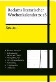 Reclams literarischer Wochenkalender 2026 Reclams literarischer Wochenkalender 2026