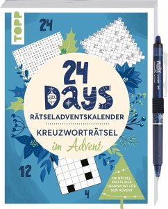 Cover 24 Days RÄTSELADVENTSKALENDER - Kreuzworträtsel im Advent