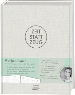 Cover Zeit statt Zeug: Wochenplaner
