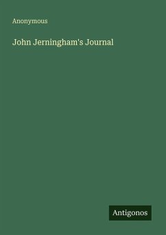 Cover John Jerningham's Journal