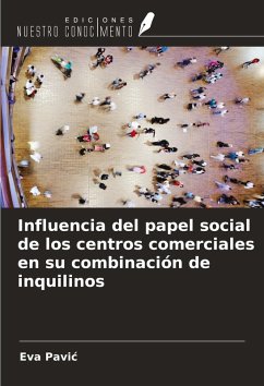 Influencia del papel social de los centros comerciales en su combinación de inquilinos - Pavi¿, Eva