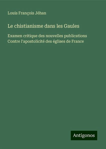 Le chistianisme dans les Gaules