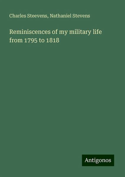 Reminiscences of my military life from 1795 to 1818