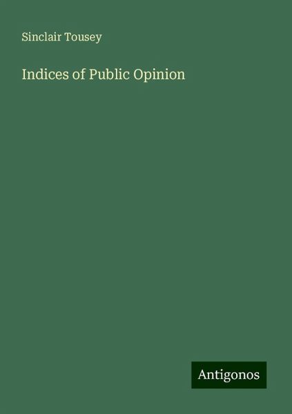 Indices of Public Opinion