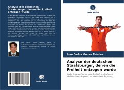 Cover Analyse der deutschen Staatsbürger, denen die Freiheit entzogen wurde