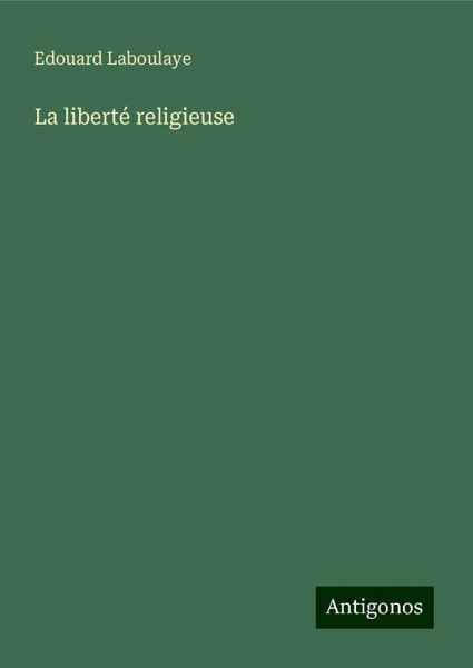 La liberté religieuse La liberté religieuse