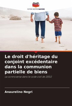 Cover Le droit d'héritage du conjoint excédentaire dans la communion partielle de biens