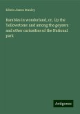 Rambles in wonderland, or, Up the Yellowstone: and among the geysers and other curiosities of the National park Rambles in wonderland, or, Up the Yellowstone: and among the geysers and other curiosities of the National park