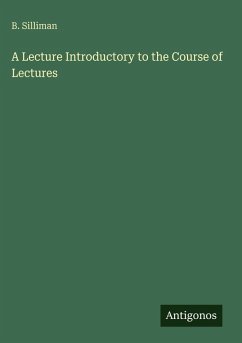 Cover A Lecture Introductory to the Course of Lectures